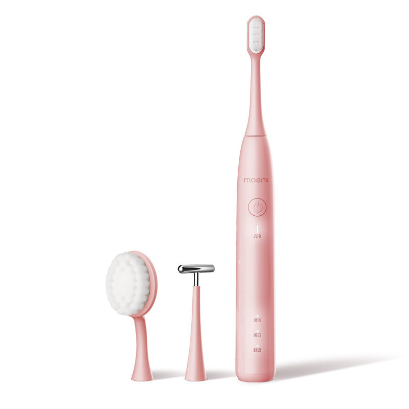 Moemi ultrasonic electric toothbrush with soft hair for adult